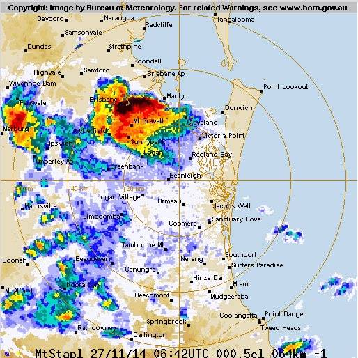 Severe storm hits brisbane – one of the worst in history