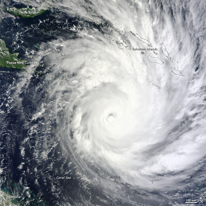 Cyclone yasi – a category 5 cyclone -the largest cyclone in queensland’s history