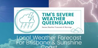 Local weather forecast for brisbane & sunshine coast