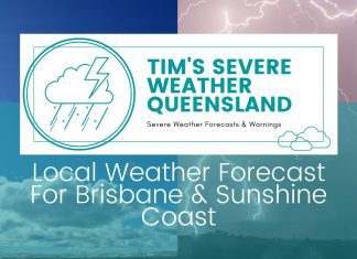 Local weather forecast for brisbane & sunshine coast