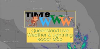 queensland live weather lightning radar map