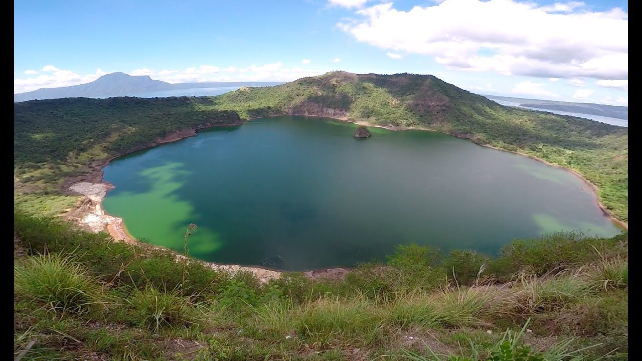 The taal volcano lake a volcano island