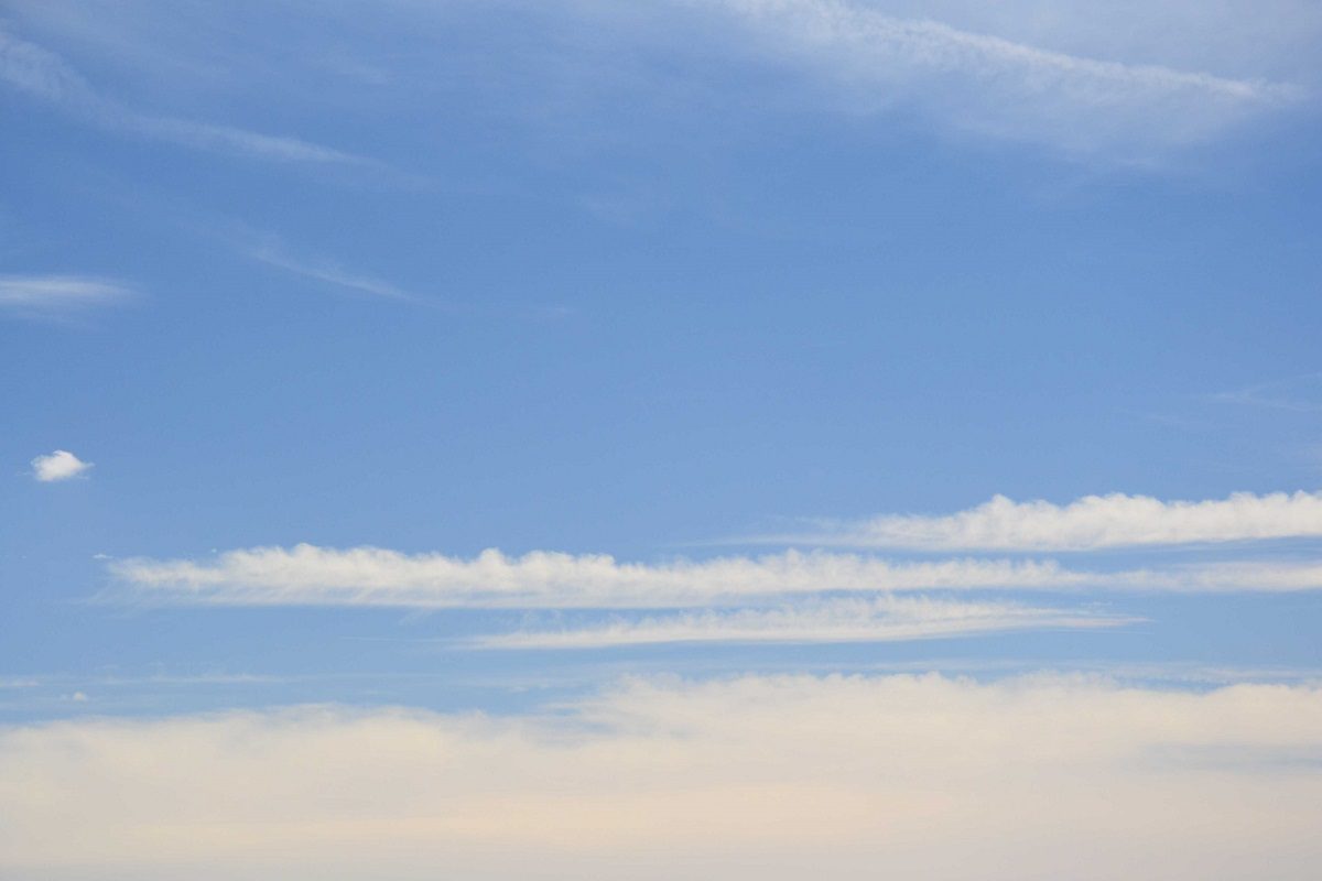 Cirrus castellanus clouds