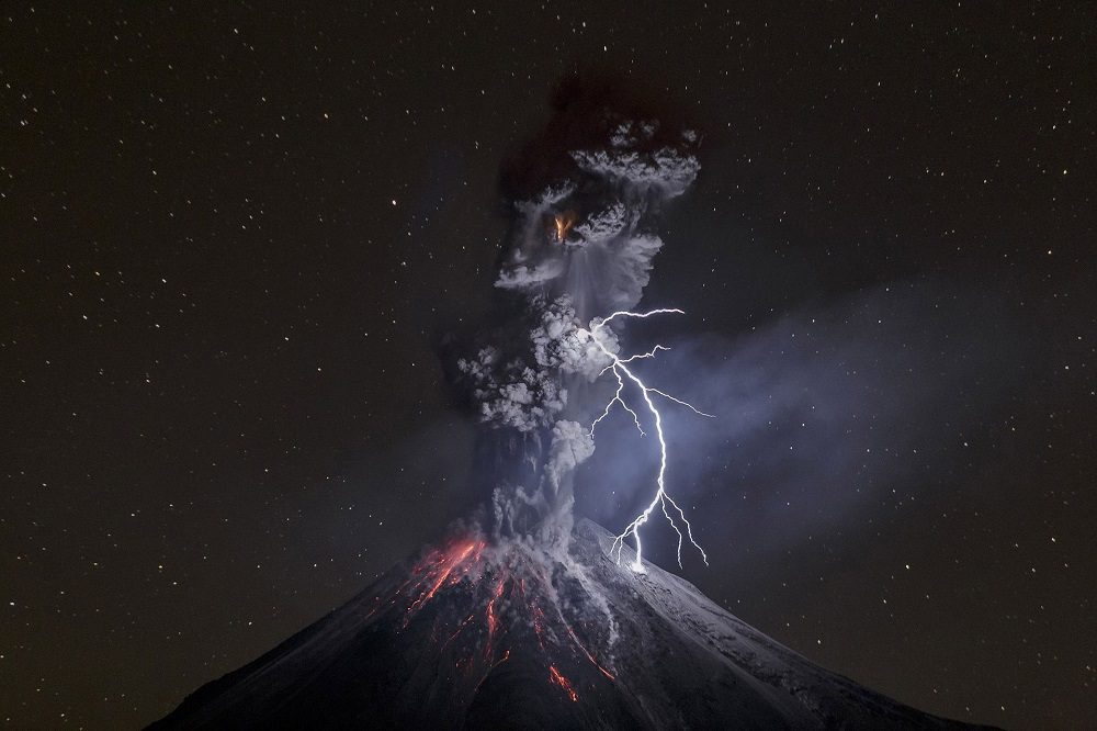 The colima volcano mexico eruption
