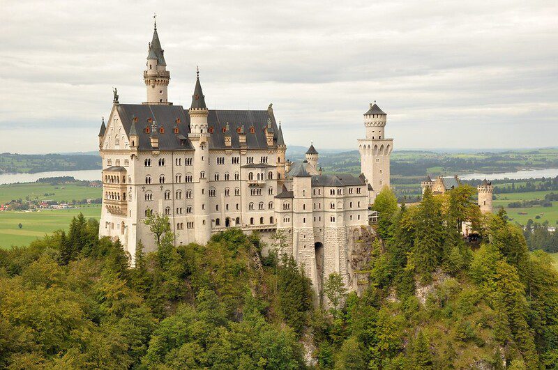 Neuschwanstein castle – a th century german castle