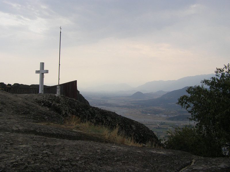 View from the top of the holy trinity monastery