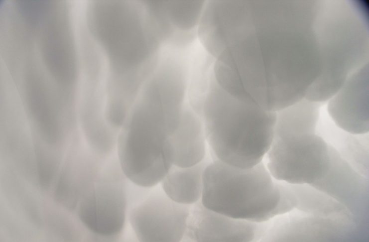 Mammatus clouds images gallery