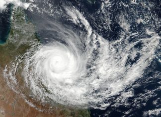 NASA Sees Tropical Cyclone Debbie Make Landfall in Queensland