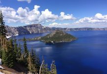 Wizard Island Crater Lake National Park