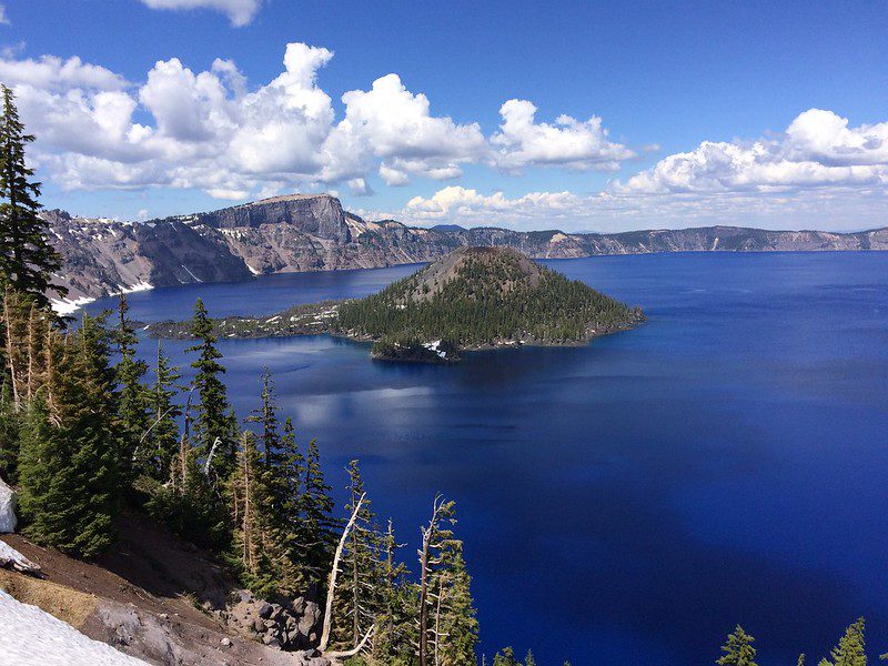 Wizard island crater lake national park