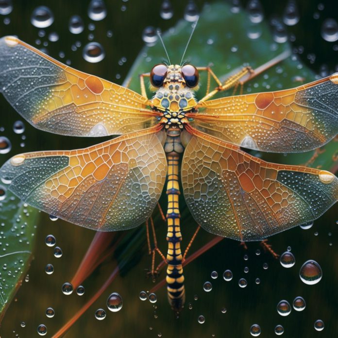 Mesmerizing Dragonfly A Surreal Snapshot of Natures Beauty