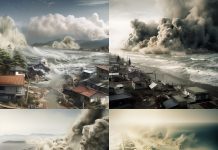 Japan Tsunami Impact Visualization Technology