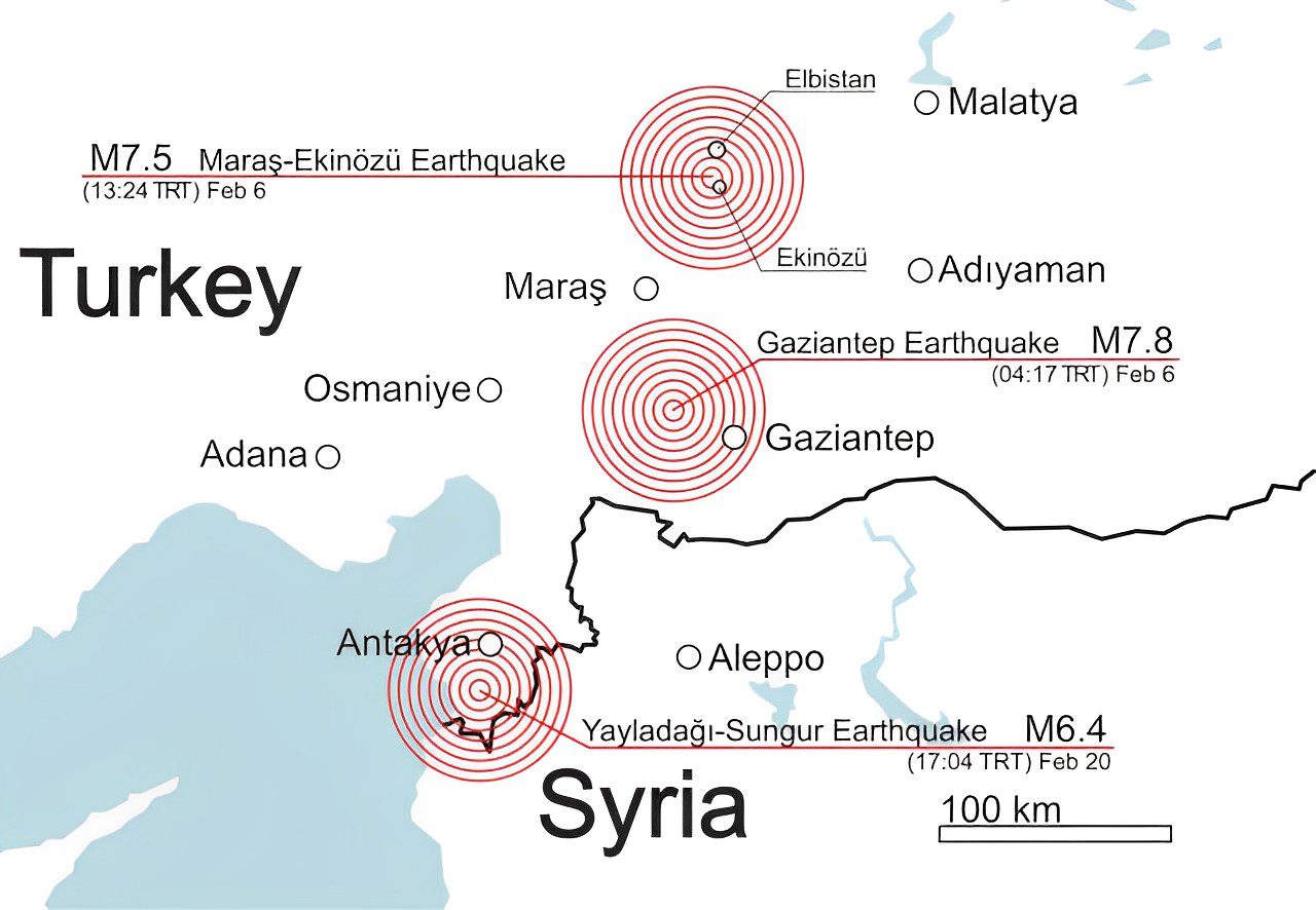 South central Turkey Earthquake