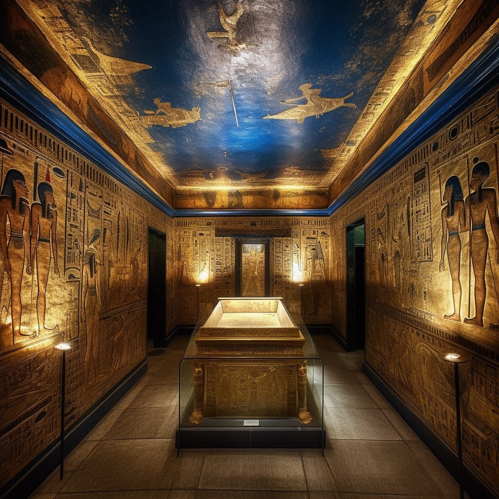 Tutankhamun burial chamber