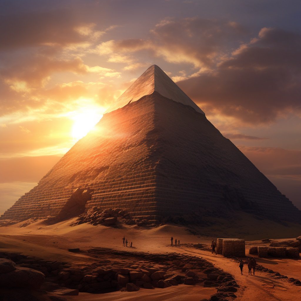 Ancient egypt pyramids