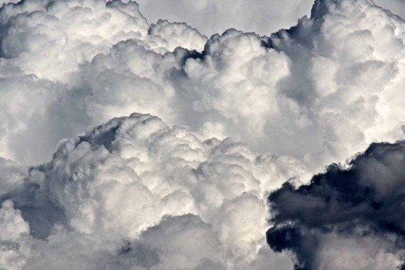 Cumulonimbus clouds formation lightning & effects